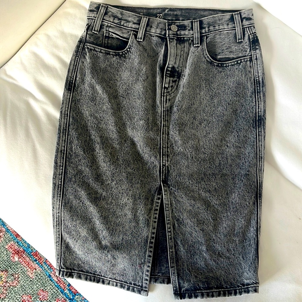 Levi’s Acid Wash Denim Skirt